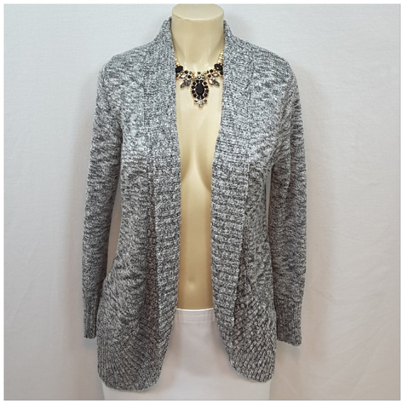 DRESS BARN, Open Flyaway Cardigan, size Small - Picture 5 of 8